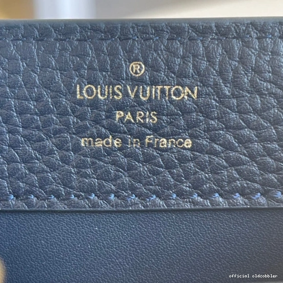 Official oldcobbler VUITTON LOUIS MINI CAPUCINES 0817